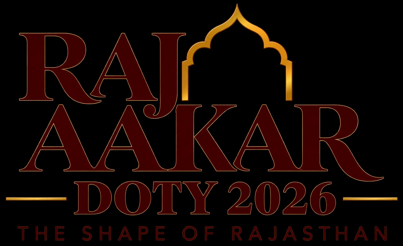 Raj Aakar — Designer of the Year (DOTY) 2026 — The Shape of Rajasthan
